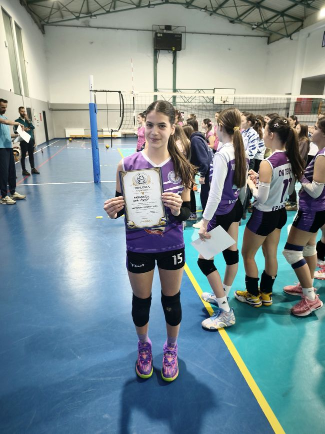 aaaUna Čukić najbolji napadač turnira